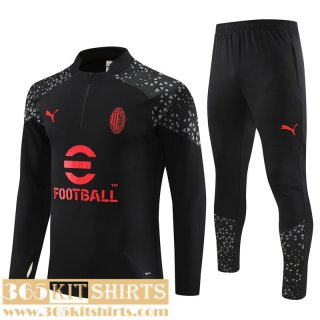 Training AC Milan black Mens 2023 2024 TG912