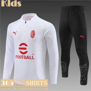 Training AC Milan White Kids 2023 2024 TK688