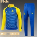 Jacket Al-Nassr blue Kids 2023 2024 TK699