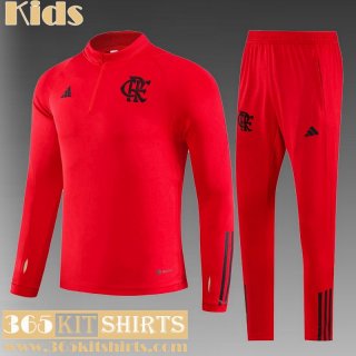 Training Flamengo Red Kids 2023 2024 TK703