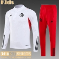 Training Flamengo White Kids 2023 2024 TK704