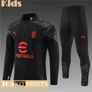 Training AC Milan black Kids 2023 2024 TK686