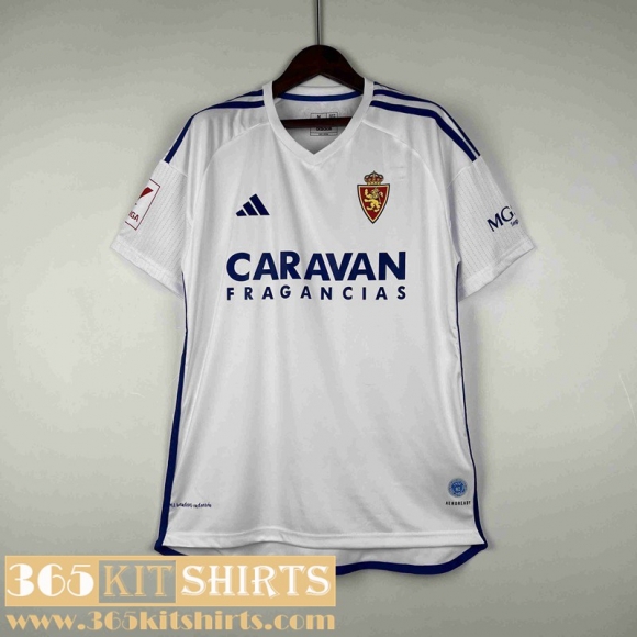 Football Shirts Zaragoza Home Mens 2023 2024