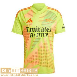 Football Shirts Arsenal Goalkeepers Mens 2024 2025