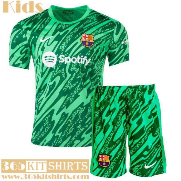 Football Shirts Barcelona Goalkeepers Kids 2024 2025