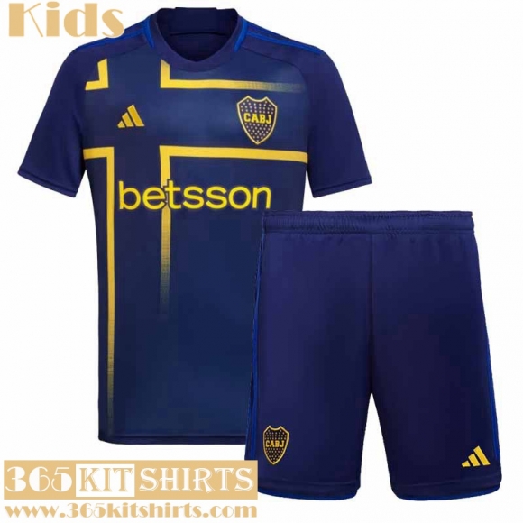 Football Shirts Boca Juniors Third Kids 2024 2025