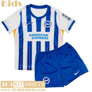 Football Shirts Brighton & Hove Albion Home Kids 2024 2025