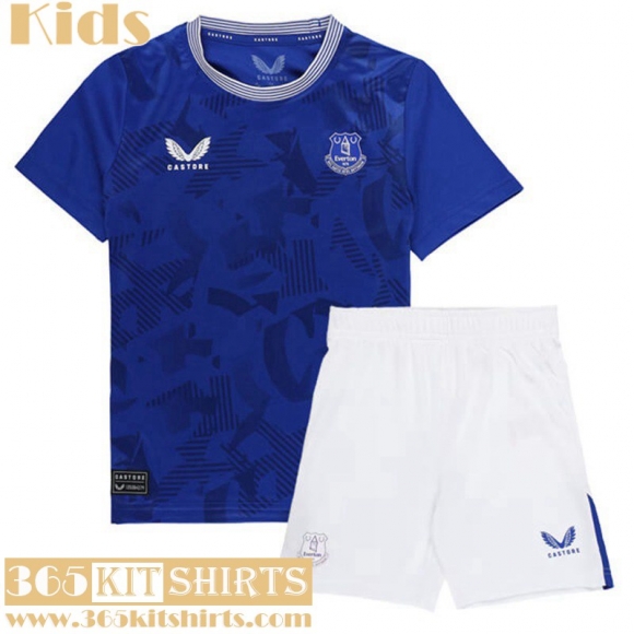 Football Shirts Everton Home Kids 2024 2025