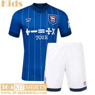 Football Shirts Ipswich Town Home Kids 2024 2025