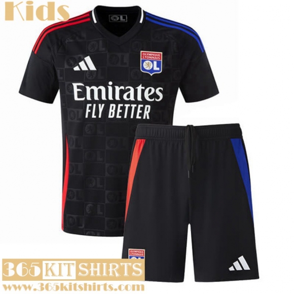 Football Shirts Lyon Away Kids 2024 2025