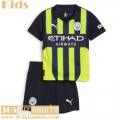 Football Shirts Manchester City Away Kids 2024 2025