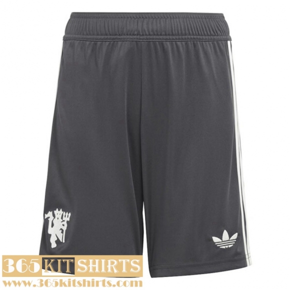 Football Shorts Manchester United Third Mens 2024 2025 P484