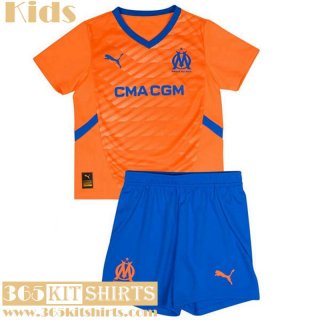 Football Shirts Olympique Marseille Third Kids 2024 2025