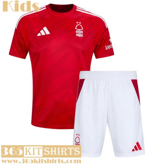 Football Shirts Nottingham Forest Home Kids 2024 2025