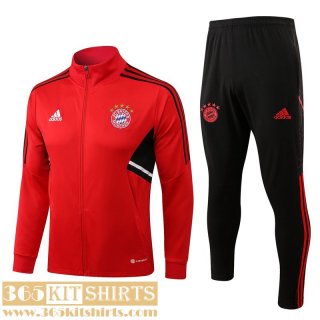 Jacket Bayern Munich red Mens 2022 2023 JK521