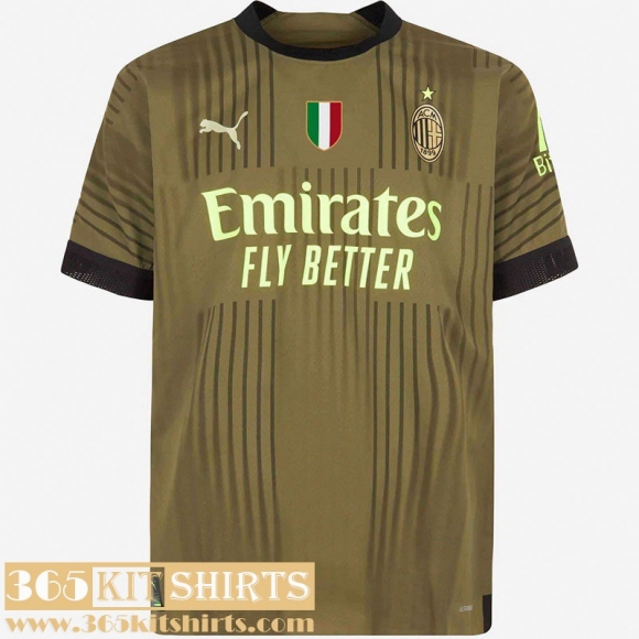 Football Shirts AC Milan Third Mens 2022 2023