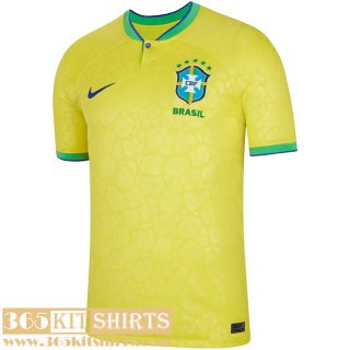 Football Shirts Brazil Home Mens World Cup 2022