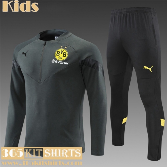 Training Dortmund BVB Grey Kids 2022 2023 TK350