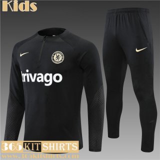 Training Chelsea black Kids 2022 2023 TK351