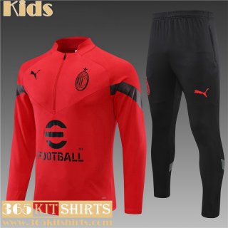 Training AC Milan red Kids 2022 2023 TK358