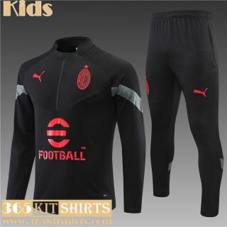 Training AC Milan black Kids 2022 2023 TK359