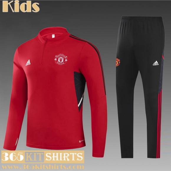 Training Manchester United red Kids 2022 2023 TK376