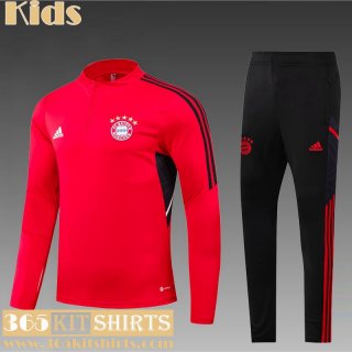 Training Bayern Munich red Kids 2022 2023 TK377