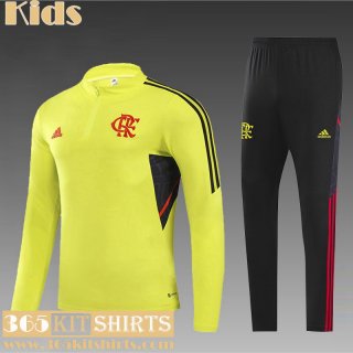 Training Flamengo yellow Kids 2022 2023 TK383