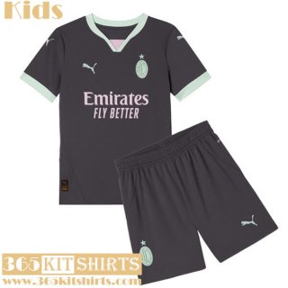 Football Shirts AC Milan Third Kids 2024 2025