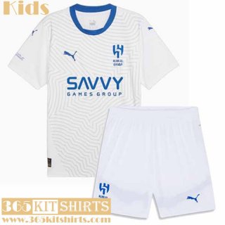 Football Shirts Al Hilal Away Kids 2024 2025