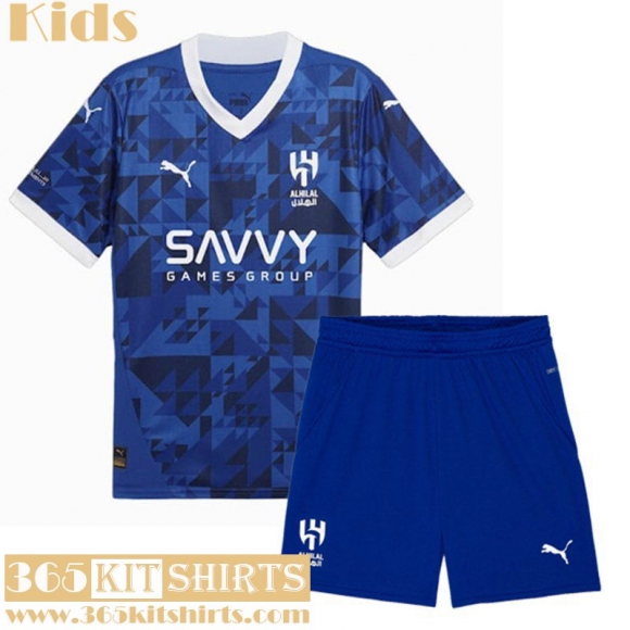 Football Shirts Al Hilal Home Kids 2024 2025