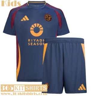 Football Shirts AS Roma Third Kids 2024 2025