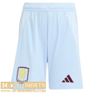 Football Shorts Aston Villa Away Mens 2024 2025 P498