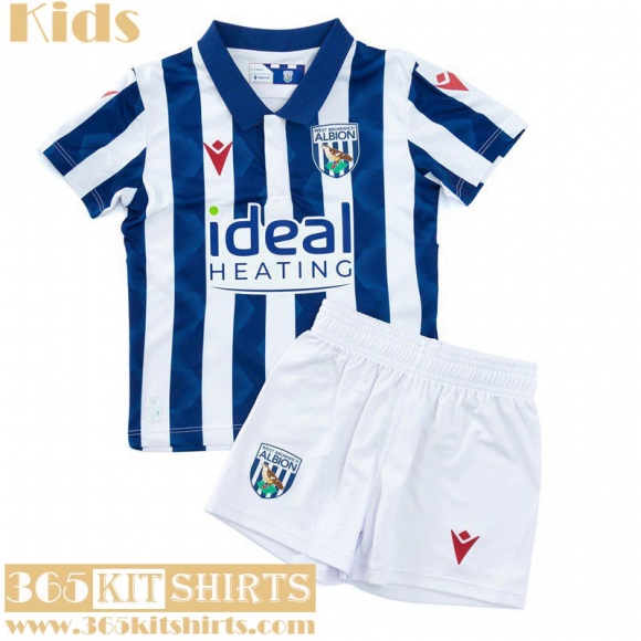 Football Shirts West Bromwich Albion Home Kids 2024 2025