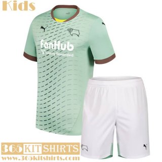 Football Shirts Derby County Away Kids 2024 2025