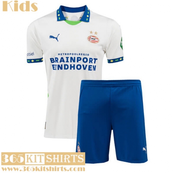 Football Shirts PSV Eindhoven Third Kids 2024 2025