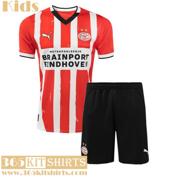 Football Shirts PSV Eindhoven Home Kids 2024 2025