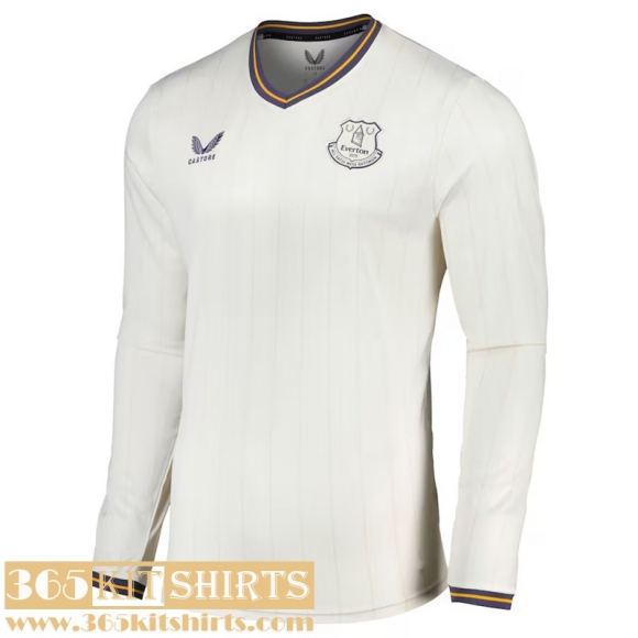 Football Shirts Everton Third Mens Long Sleeve 2024 2025