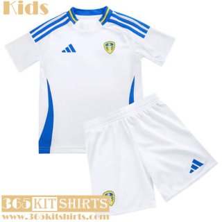 Football Shirts Leeds United Home Kids 2024 2025