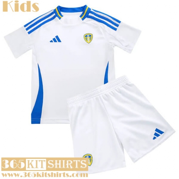 Football Shirts Leeds United Home Kids 2024 2025