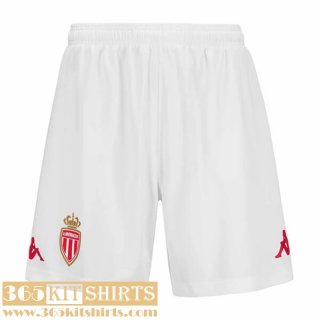 Football Shorts AS Monaco Home Mens 2024 2025 P516