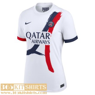 Football Shirts PSG Away Womens 2024 2025