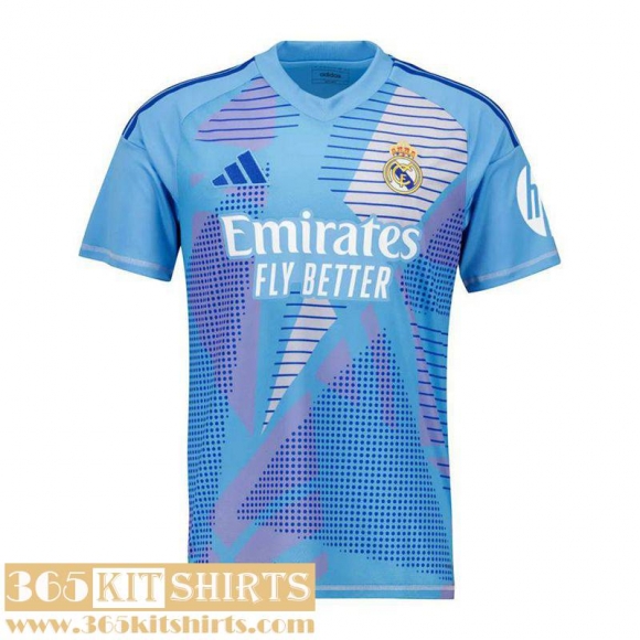 Football Shirts Real Madrid Home Goalkeepers Mens 2024 2025 TBB354