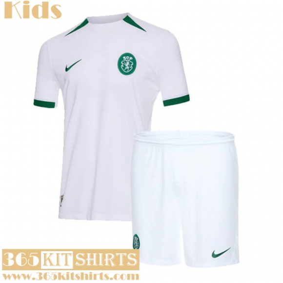 Football Shirts Sporting Lisbon Away Kids 2024 2025