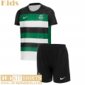 Football Shirts Sporting Lisbon Home Kids 2024 2025