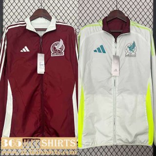 Windbreaker Reversible Mexico Mens 2024 2025 D312