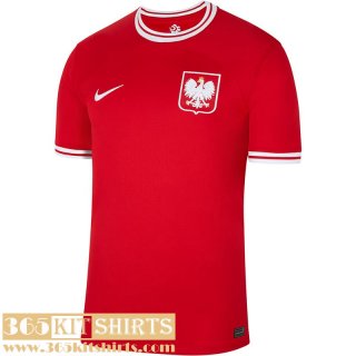 Football Shirts Poland Away Mens World Cup 2022