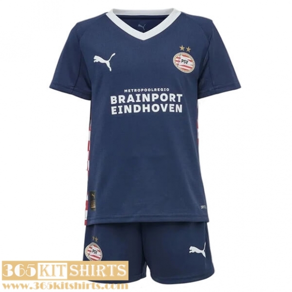 Football Shirts Eindhoven Away Kids 25 26