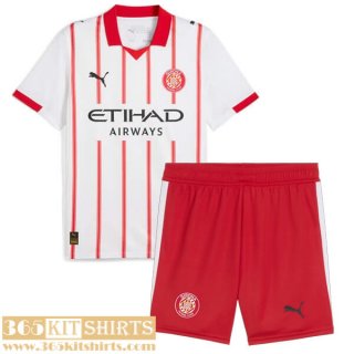 Football Shirts Girona Home Kids 25 26
