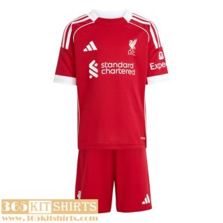 Football Shirts Liverpool Home Kids 25 26